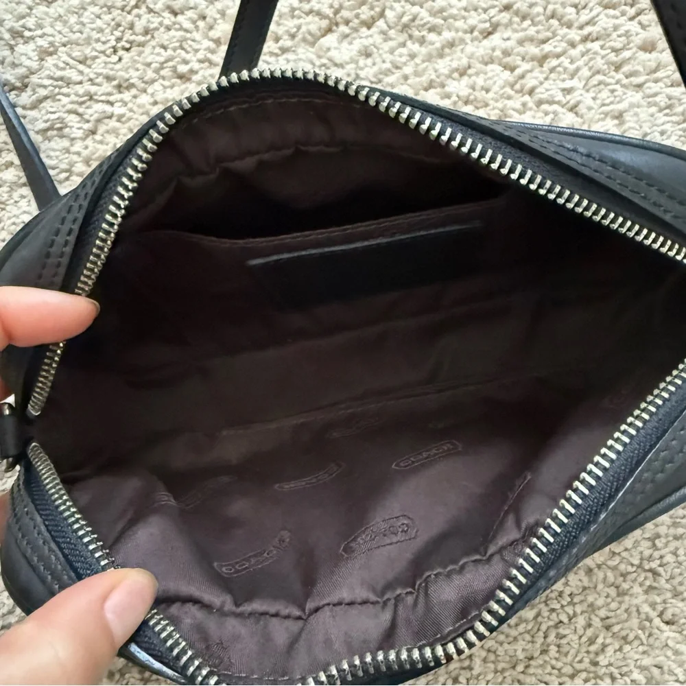Coach Black Camera Crossbody Bag 9589 - Picture 4 of 5